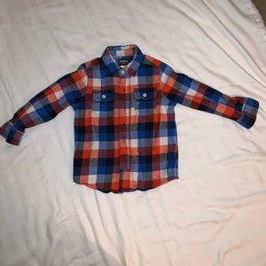 Oshkosh flannel size 4T